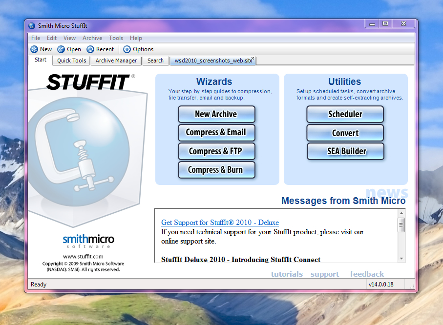 stuffit deluxe 2010 for windows